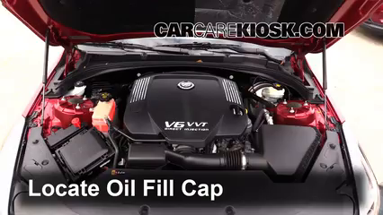 2013 Cadillac ATS Performance 3.6L V6 FlexFuel Oil Add Oil